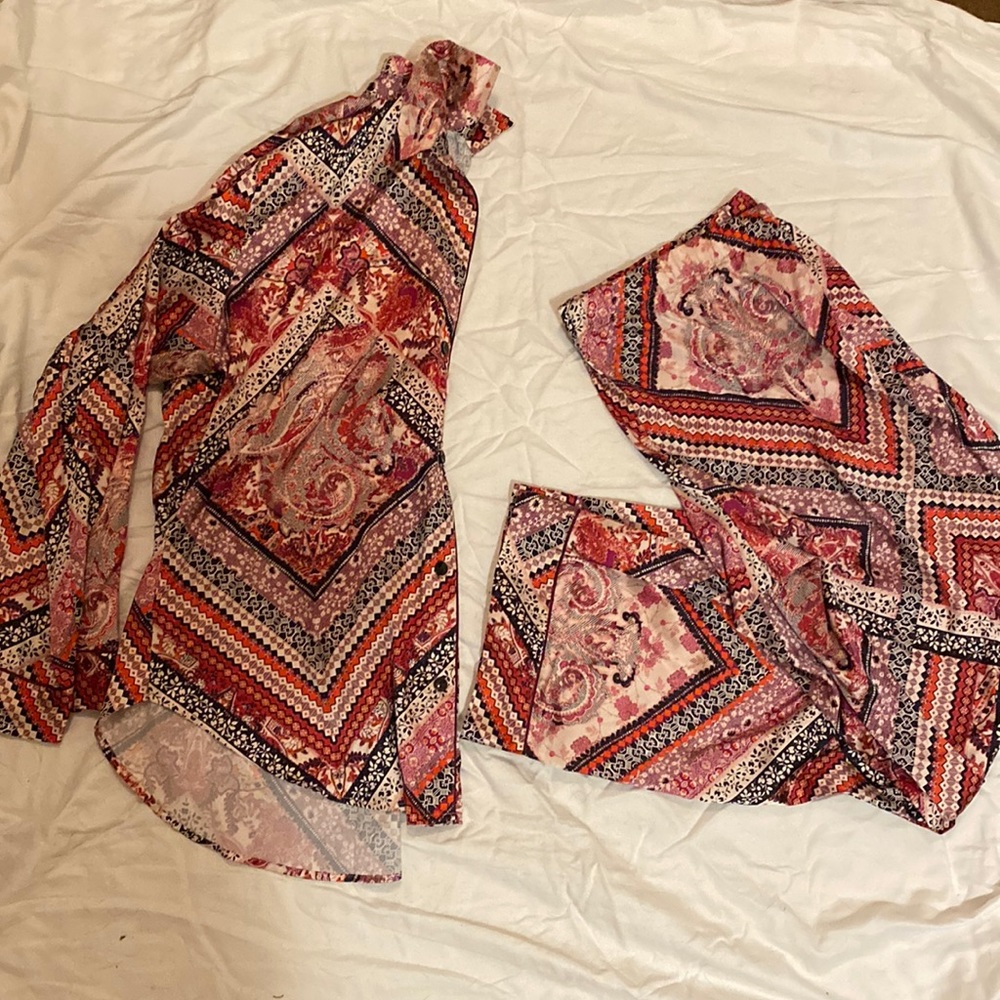 Victoria secret satin pj set
